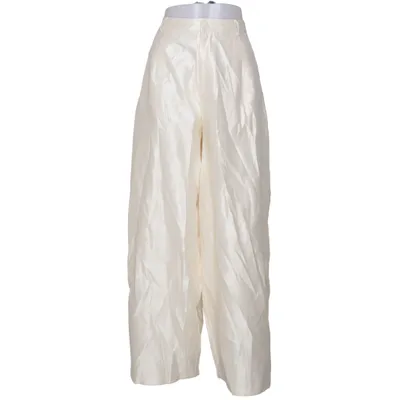 Pantalon patte d'éléphant (Beige) de Lumina Élasthane, Polyamide, Polyester, Viscose
