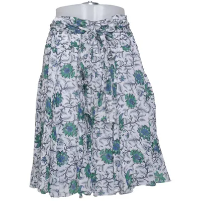 Jupe portefeuille (Blanc, Bleu, Vert) de Tintoretto Coton, Viscose