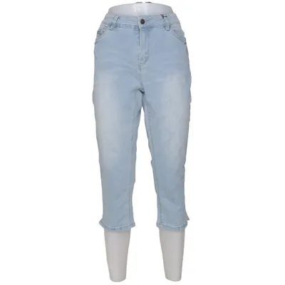 Jeans (Blå) fra Desire Bomuld, Elastan