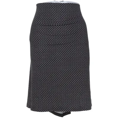 Skirt (Black, White) from Åhléns Elastane, Viscose