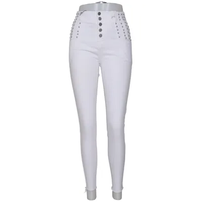 Jeans (White) from My Tina's Cotton, Elastane