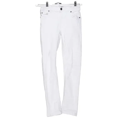 Jeans (Hvid) fra Oxo Bomuld, Elastan