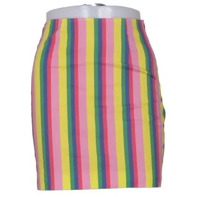 Jupe (Jaune, Rose, Bleu) de STAUD Coton, Élasthane, Polyester