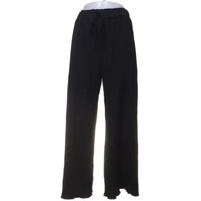 Pantalon patte d'éléphant (Noir) de Shein Élasthane, Polyester