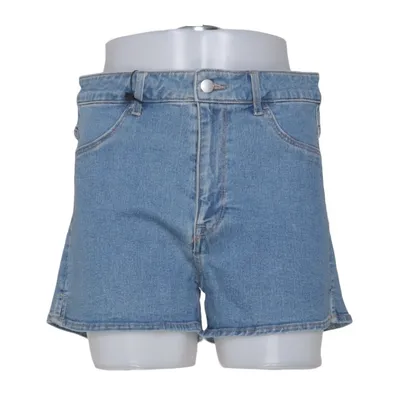 Denim shorts (Stretch Shorts High Waist) van &Denim by H&M Katoen, Elastaan, Polyester