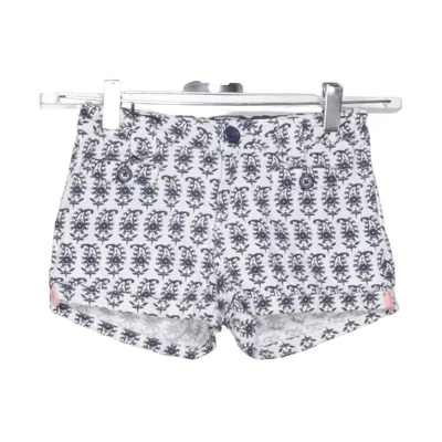 Shorts (Vit, Blå) från Nora Bomull, Elastan