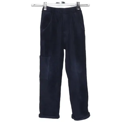 Pantalon en velours (Bleu) de Minimarket Coton, Élasthane, Polyester