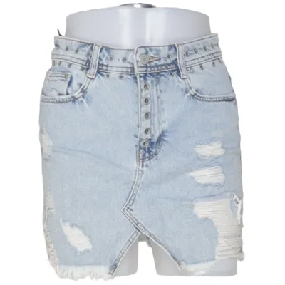 Jupe en jean (Bleu) de Zara Trafaluc Denim Wear Coton
