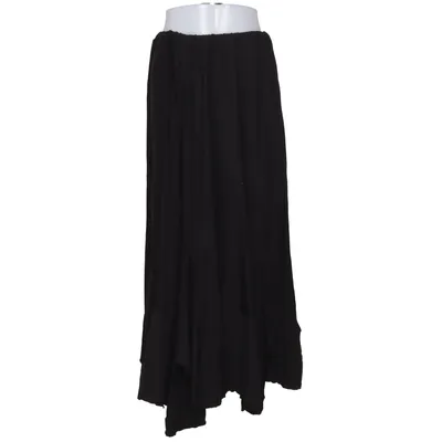 Maxi nederdel (Sort) fra Evie Elastan, Viscose