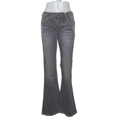 Jeans (Grå) fra John Baner Bomuld, Elastan