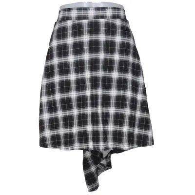 Rok (Zwart, Meerkleurig) van Divided by H&M Elastaan, Viscose, Polyester