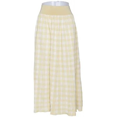 Jupe (Jaune, Blanc) de Everlane Polyamide, Viscose