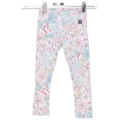 Leggings (Pink, Multicolored) from Polarn O. Pyret Elastane, Organic cotton