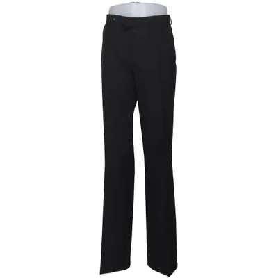 Kostuumbroek (Zwart) van Steel Elastaan, Polyester, Wol