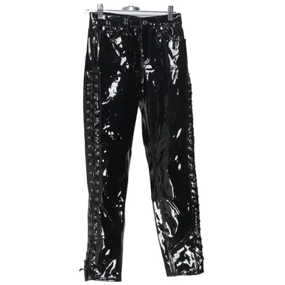 Lackhose (Jamie) von Topshop Moto Baumwolle, Elasthan, Polyamid, Polyester