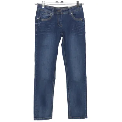 Spijkerbroek (Blauw) van Million X Katoen, Elastaan, Polyester