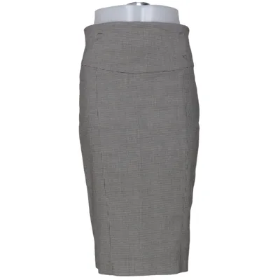Rok (Grijs, Zwart) van Zara Basic Elastaan, Polyester, Viscose
