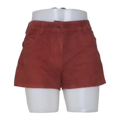 Lädershorts (Röd) från Zara Leather Collection Skinn