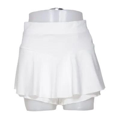 Jupe de sport (Blanc) de Shein Élasthane, Polyester