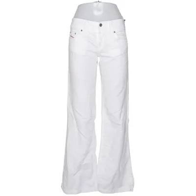 Jean (Blanc) de Diesel Coton, Lin, Polyamide