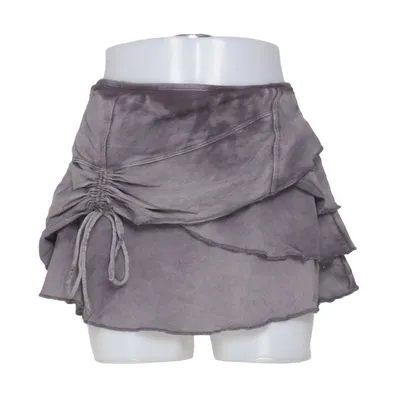 Nederdel (Grå) fra BDG by Urban Outfitters Bomuld, Elastan
