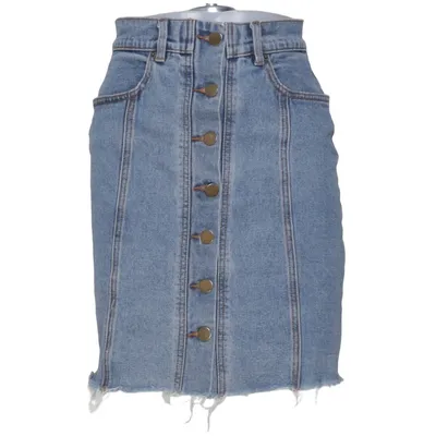 Spijkerrok (Blauw) van Kookaï Katoen, Elastaan