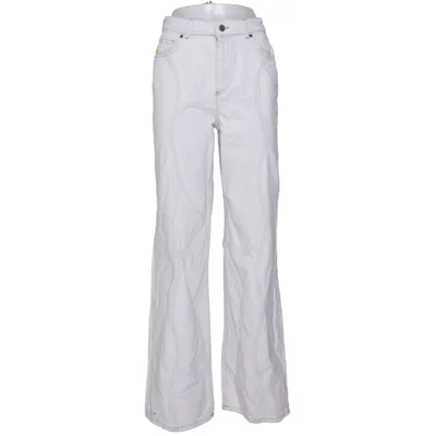 Spijkerbroek (Grijs) van Harper & Yve Katoen, Polyester
