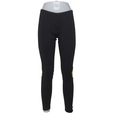 Collants de sport (Noir, Jaune) de Brooks Élasthane, Polyester