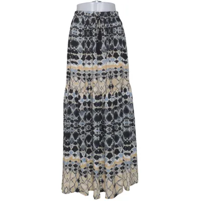 Långkjol (Svart, Blå, Beige, Flerfärgad) från Goa Polyester