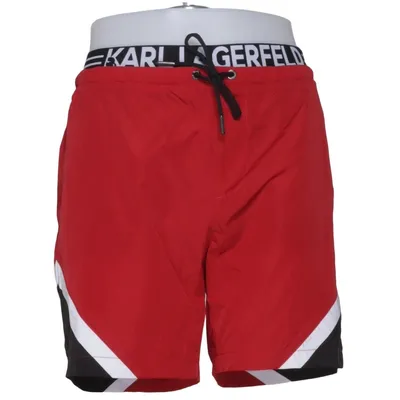 Badeshorts (Rød, Sort, Hvid) fra Karl Lagerfeld Beachwear Elastan, Polyamid, Polyester