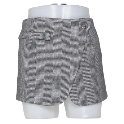 Skirt (Black, White) from Coperni Elastane, Polyamide, Polyester, Wool