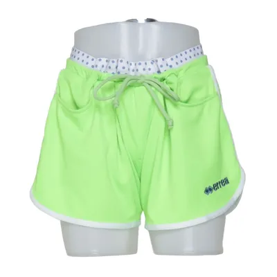 Sports shorts (Green, White) from Errea Polyester