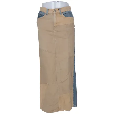 Denim skirt (Beige, Blue) from Mogul Cotton