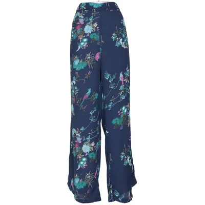 Palazzo pants (Blue, Multicolored) from Agnes Collection Polyester