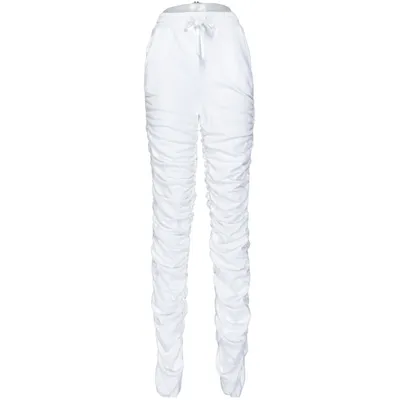 Sweatpants (White) from Fashion Nova Cotton, Elastane