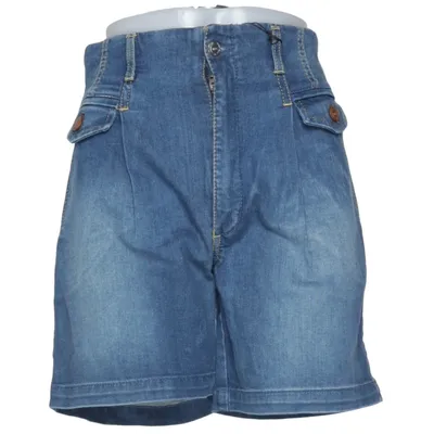 Denim shorts (Blauw) van Mango Collection Katoen, Elastaan