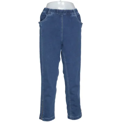 Jeans (Blå) fra LauRie Elastan, Økologisk bomuld, Polyester