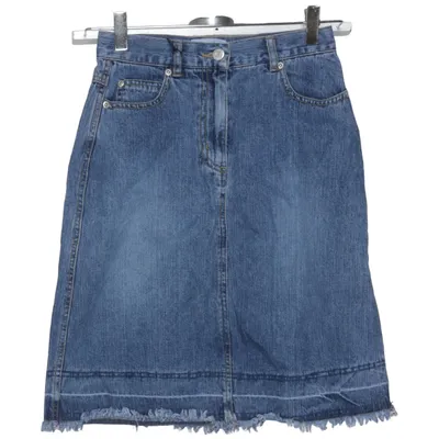 Spijkerrok (Blauw) van Check This Katoen