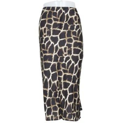 Rok (Zwart, Bruin) van Topshop Viscose