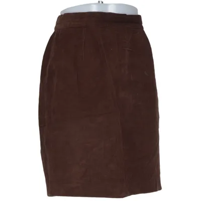 Jupe (Marron) de Les Copains Coton, Polyamide