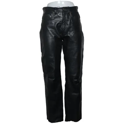 Leather pants (Black) from High Five Motor Wear Leather, Polyester