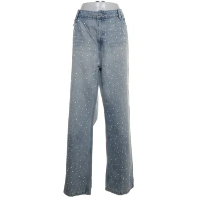 Spijkerbroek (Blauw, Wit) van Kapalua Katoen