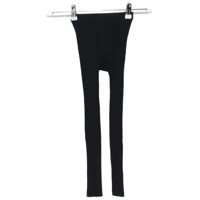 Collants polaires (Noir) de H&M Coton, Élasthane, Polyester