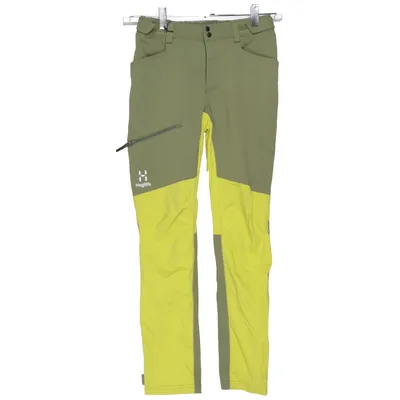 Outdoor pants (Green, Yellow) from Haglöfs Elastane, Polyamide, Polyester
