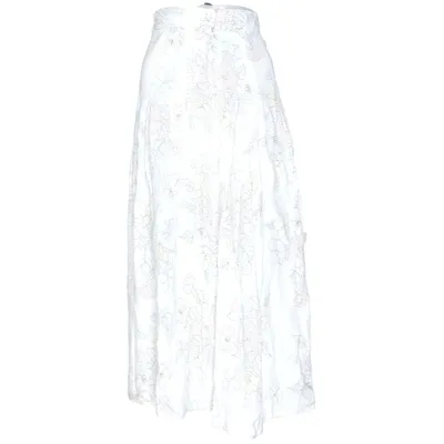 Skirt (White, Multicolored) from Impuls Viscose