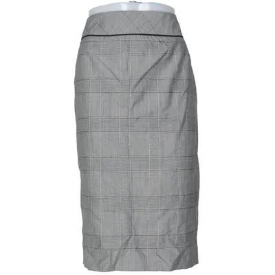 Rok (Grijs) van Jaeger Acetaat, Elastaan, Zijde, Viscose, Wol