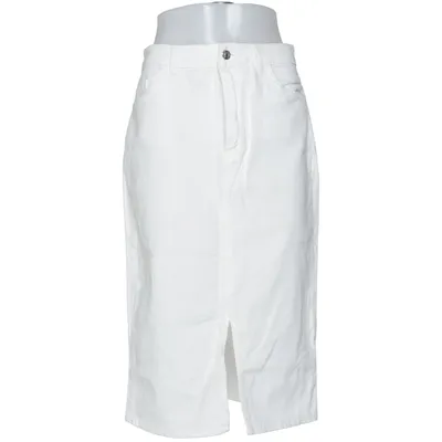 Jupe en jean (Blanc) de Ambar Coton