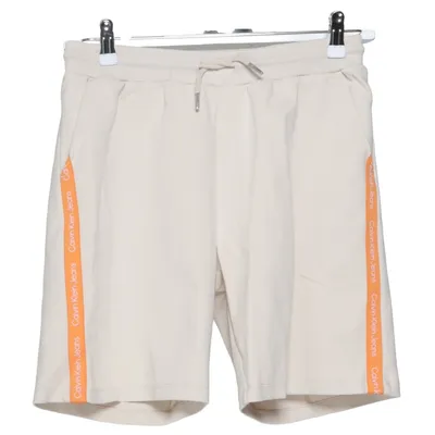 Short de jogging (Beige, Orange) de Calvin Klein Jeans Coton, Élasthane, Polyester