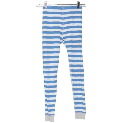 Pyjamasbyxor (Blå, Vit) från Hanna Andersson Ekologisk bomull