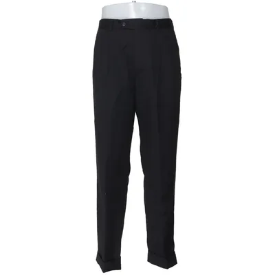 Stoffhose (Schwarz) von Paolo Negrato Wolle